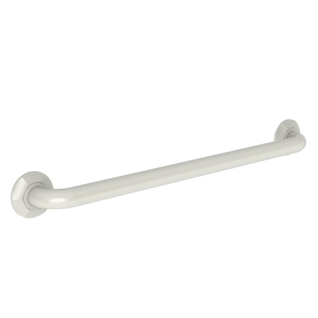 Newport Brass 27" L, Two Post, Solid Brass, 24" Grab Bar in Biscuit, Biscuit 1200-3924/65
